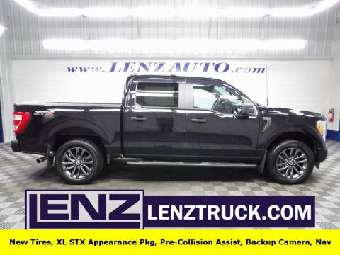 2022 Ford F-150 for sale at LENZ TRUCK CENTER in Fond Du Lac WI