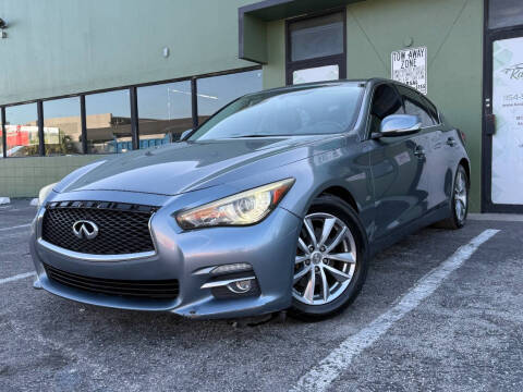 2015 Infiniti Q50 for sale at KARZILLA MOTORS in Oakland Park FL