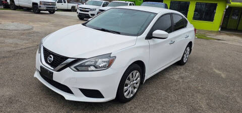 2017 Nissan Sentra for sale at RODRIGUEZ MOTORS CO. in Houston TX