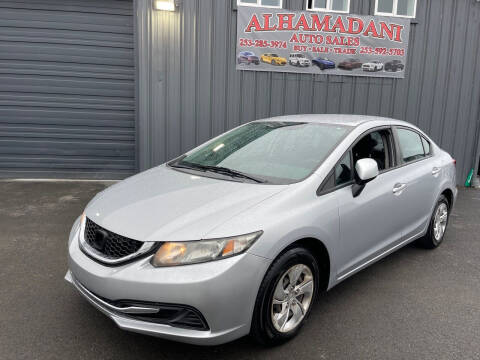2013 Honda Civic for sale at Alhamadani Auto Sales-Tacoma in Tacoma WA