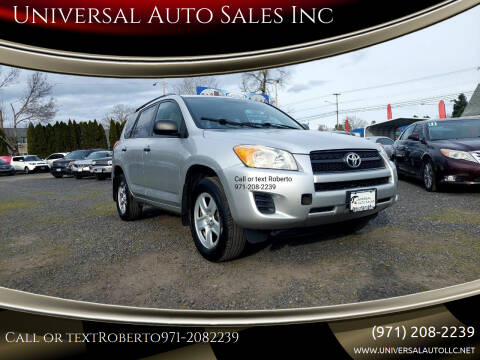 2011 Toyota RAV4 for sale at Universal Auto Sales Inc in Salem OR