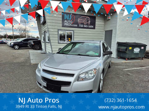 2012 Chevrolet Malibu for sale at NJ Auto Pros in Tinton Falls NJ