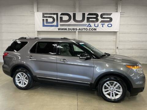 2014 Ford Explorer for sale at DUBS AUTO LLC in Clearfield UT