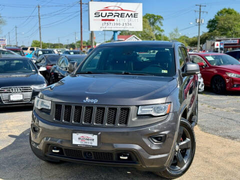 2014 Jeep Grand Cherokee for sale at Supreme Auto Sales in Chesapeake VA