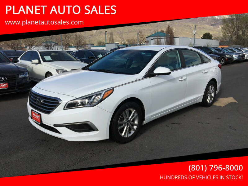 2017 Hyundai Sonata for sale at PLANET AUTO SALES in Lindon UT