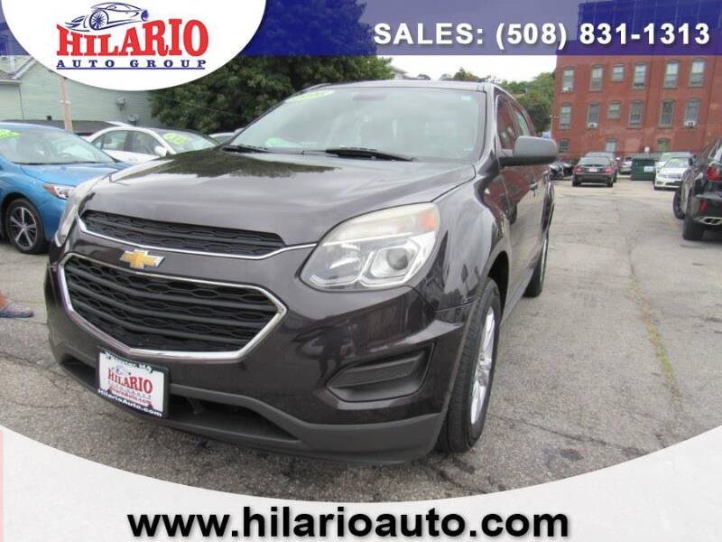 2016 Chevrolet Equinox for sale at Hilario's Auto Sales in Worcester MA