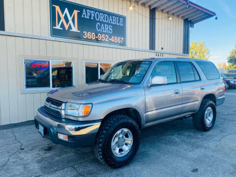 2001 Toyota 4Runner for sale at M & A Affordable Cars in Vancouver WA
