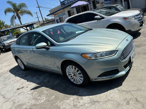 2014 Ford Fusion Hybrid for sale at Olympic Motors in Los Angeles CA