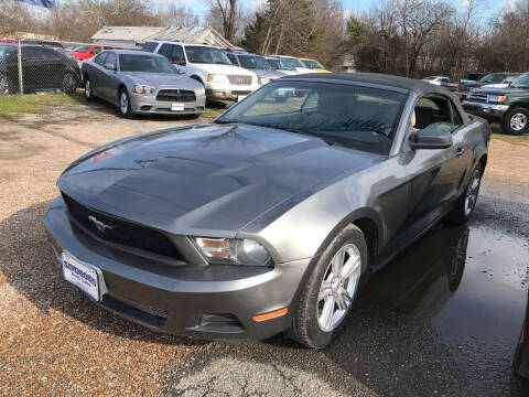 2010 Ford Mustang for sale at Simmons Auto Sales in Denison TX