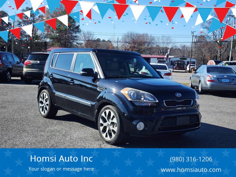 2013 Kia Soul for sale at Homsi Auto Inc in Kannapolis NC