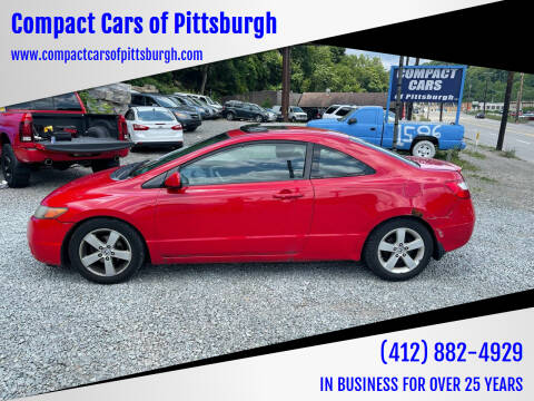 2007 Honda Civic for sale at Compact Cars of Pittsburgh in Pittsburgh PA
