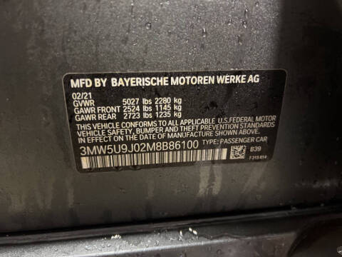 2021 BMW 3 Series M340i xDrive