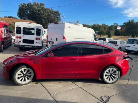 2021 Tesla Model 3 for sale at Dealers Choice Inc in Farmersville CA