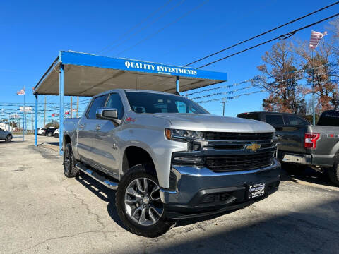 2020 Chevrolet Silverado 1500 for sale at Quality Investments in Tyler TX