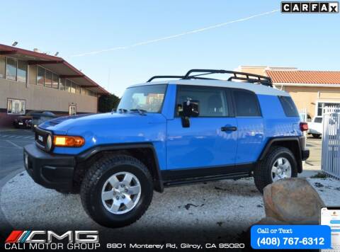 2007 Toyota FJ Cruiser for sale at Cali Motor Group in Gilroy CA