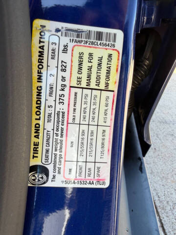 2012 Ford Focus SE