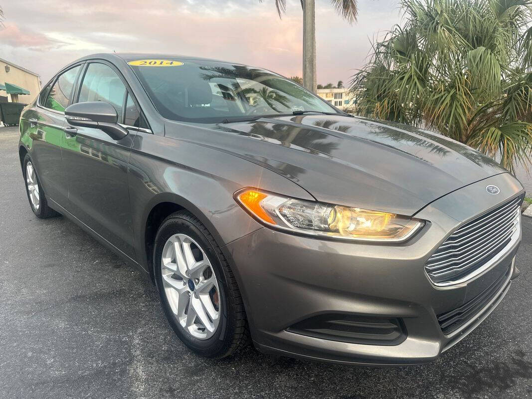 2014 Ford Fusion for sale at Tropical Auto Sales in North Palm Beach, FL