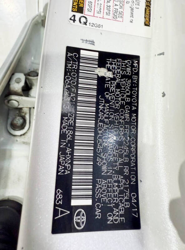 2017 Toyota Corolla iM