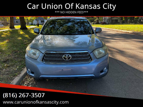 2008 Toyota Highlander Hybrid for sale at Car Union Of Kansas City in Kansas City MO