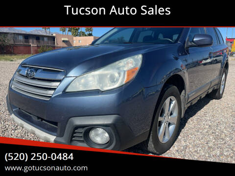 2013 Subaru Outback for sale at Tucson Auto Sales in Tucson AZ