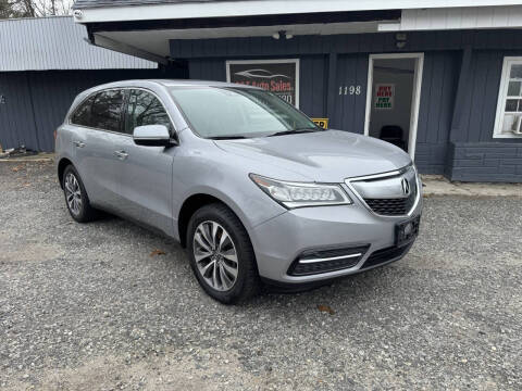 2016 Acura MDX for sale at O & E Auto Sales in Hammonton NJ