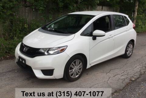 2017 Honda Fit for sale at Pete Kitt's Automotive Sales & Service in Camillus NY