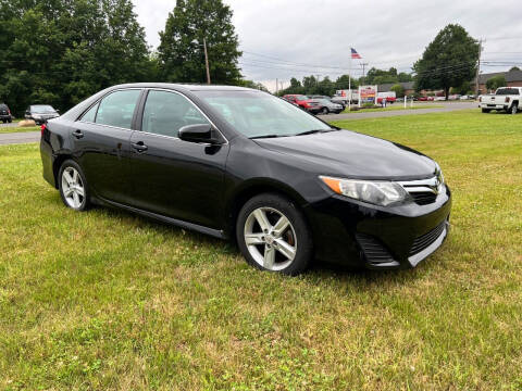 2012 Toyota Camry for sale at Cars For Less Sales & Service Inc. in East Granby CT