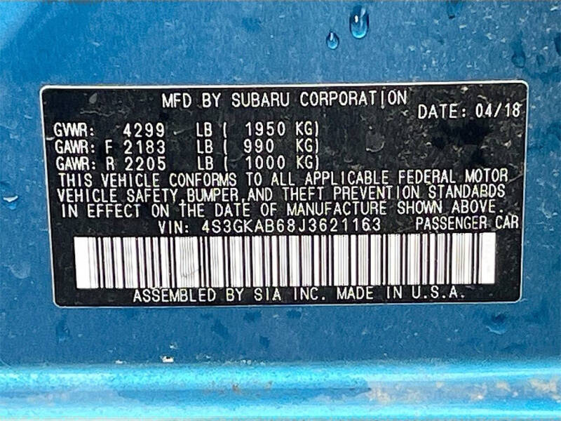 2018 Subaru Impreza Premium