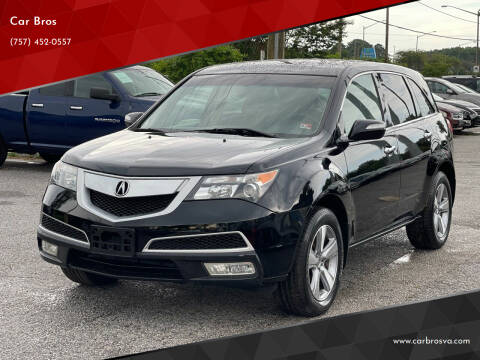2013 Acura MDX for sale at Car Bros in Virginia Beach VA