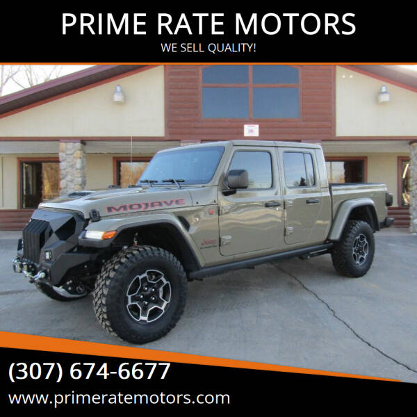 2020 Jeep Gladiator for sale at PRIME RATE MOTORS in Sheridan WY