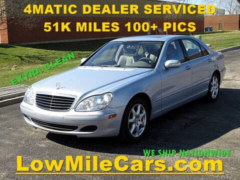 2004 Mercedes-Benz S-Class for sale at LM CARS INC in Burr Ridge IL
