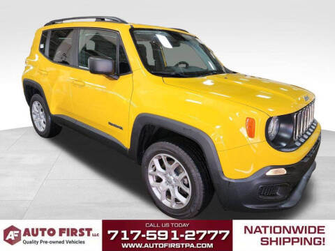 2018 Jeep Renegade for sale at Auto First in Mechanicsburg PA