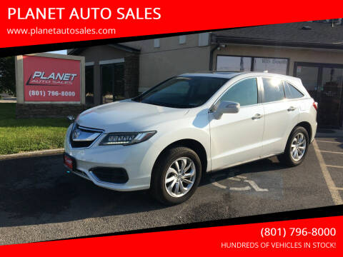 2017 Acura RDX for sale at PLANET AUTO SALES in Lindon UT
