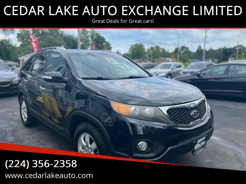 2012 Kia Sorento for sale at CEDAR LAKE AUTO EXCHANGE LIMITED in Round Lake Beach IL