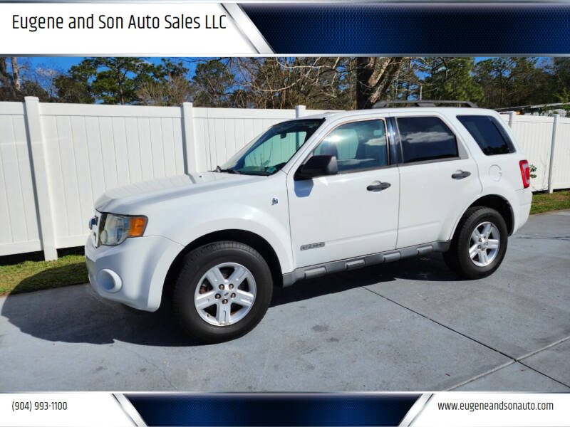 2008 Ford Escape Hybrid for sale at Eugene And Son Auto Sales LLC in Jacksonville FL