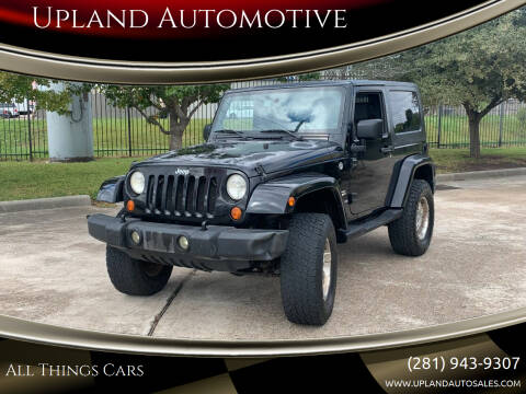 2007 Jeep Wrangler for sale at Upland Automotive in Houston TX