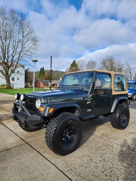 1998 Jeep Wrangler for sale at RICKIES AUTO, LLC. in Portland OR