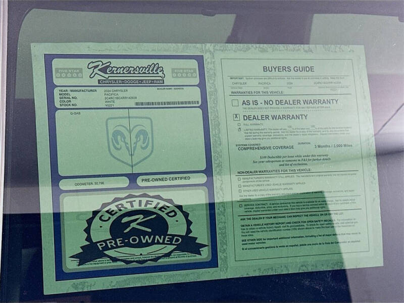2024 Chrysler Pacifica Touring L