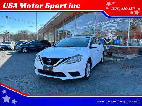 2018 Nissan Sentra for sale at USA Motor Sport inc in Marlborough MA