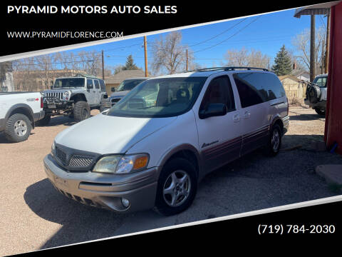 2002 Pontiac Montana for sale at PYRAMID MOTORS AUTO SALES in Florence CO