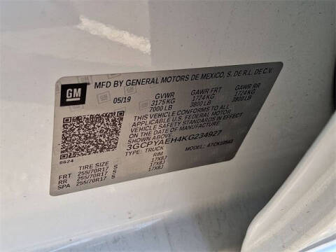 2019 Chevrolet Silverado 1500