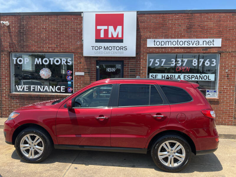 2012 Hyundai Santa Fe for sale at Top Motors LLC in Portsmouth VA