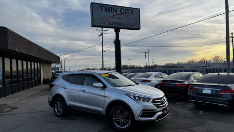 2017 Hyundai Santa Fe Sport for sale at TWIN CITY AUTO MALL in Bloomington IL