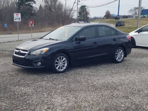 2012 Subaru Impreza for sale at MT Pleasant Auto Sales in Mount Pleasant PA