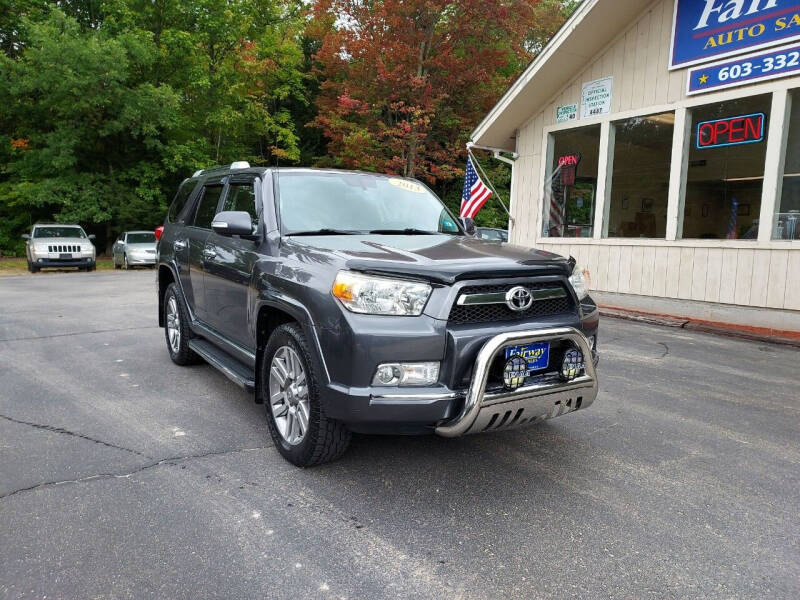 2013 Toyota 4Runner for sale at Fairway Auto Sales in Rochester NH