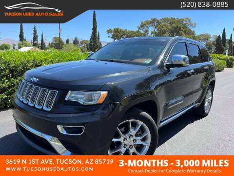 2015 Jeep Grand Cherokee for sale at Tucson Used Auto Sales in Tucson AZ