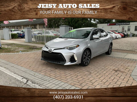 2018 Toyota Corolla for sale at JEISY AUTO SALES in Orlando FL