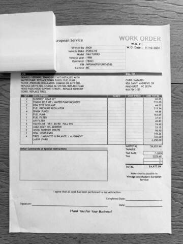 1986 Porsche 944 Turbo