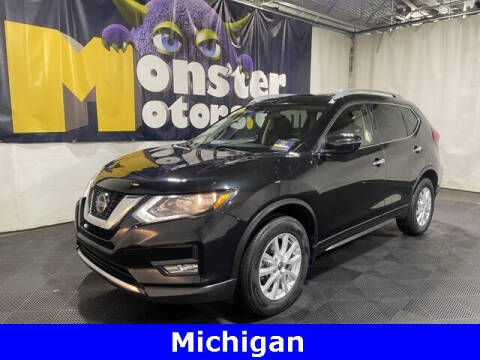 2018 Nissan Rogue for sale at Monster Motors in Michigan Center MI