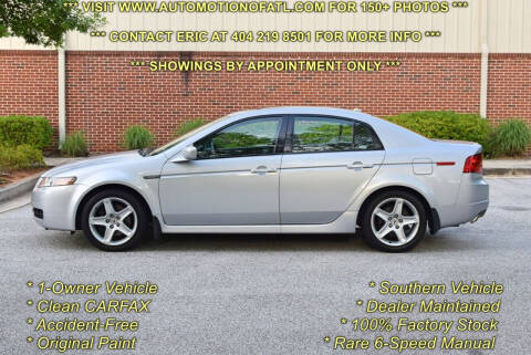 2005 Acura TL for sale at Automotion Of Atlanta in Conyers GA